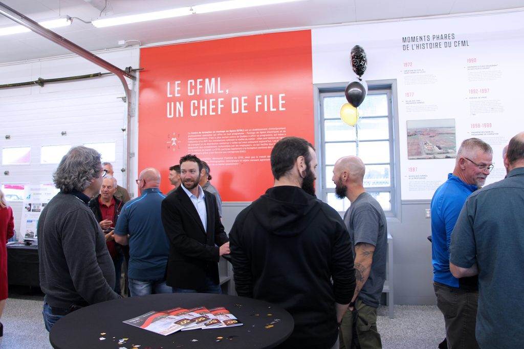 Salle d'exposition permanente François-Grégoire, au CFML.