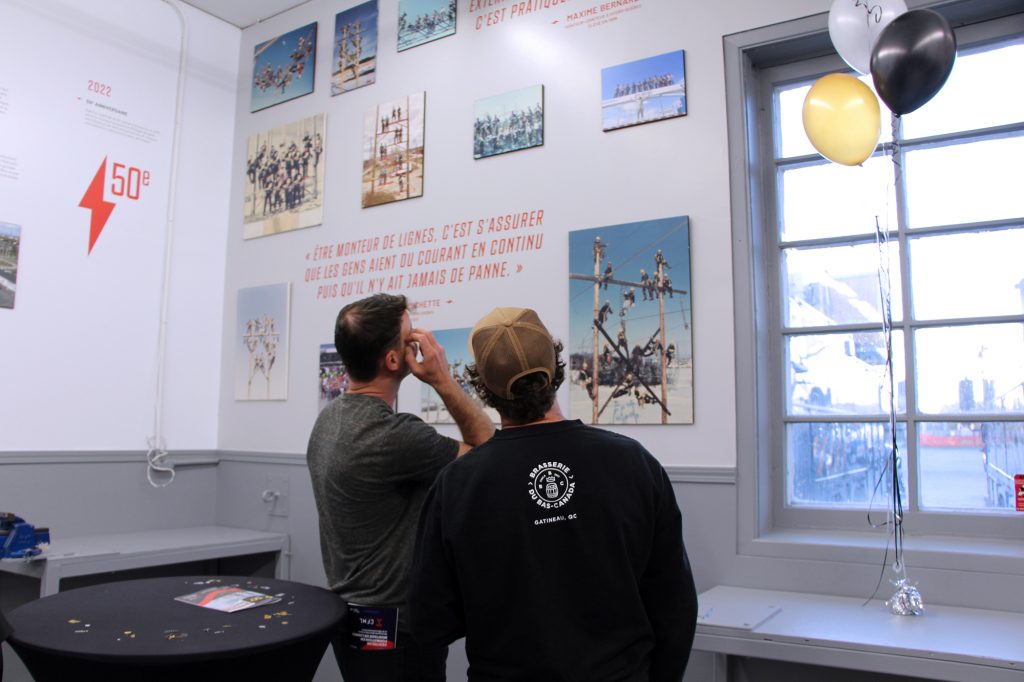 Salle d'exposition permanente François-Grégoire, au CFML.