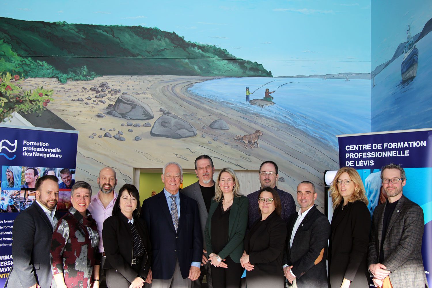 Implantation des Services aux entreprises du CSSDN dans Lotbinière et lancement de l’AEP Charpenterie-menuiserie à Laurier-Station