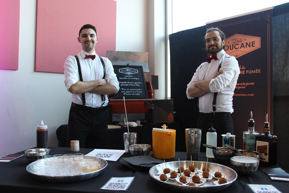 Salon des EXposants - Entrepreneuriat Lévis - Gris Boucane