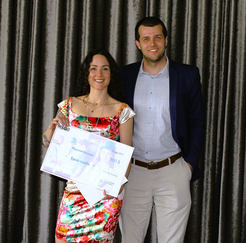 Bourses « Elles sont faites pour la job » : Myriam Dumais, DEP Matelotage – 300 $ (Raymond Chabot Grant Thornton)