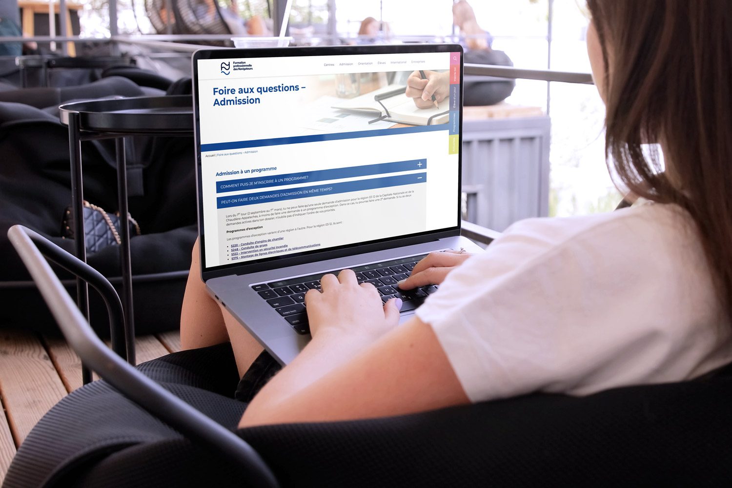 Une nouvelle foire aux questions sur l’admission est en ligne sur le site de la Formation professionnelle des Navigateurs - taformation.ca
