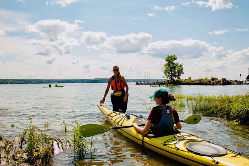 Expérience CFPGR - Kayak sur le fleuve Saint-Laurent (Québec - Lévis) Expérience CFPGR - Kayak sur le fleuve Saint-Laurent (Québec - Lévis)
