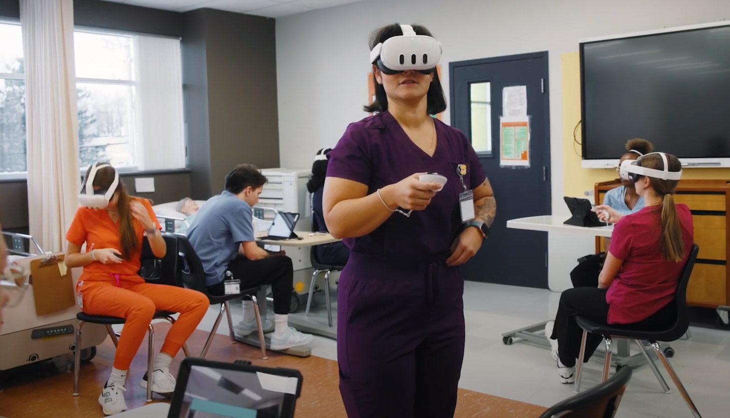 La réalité virtuelle au service de la formation en santé au centre de formation professionnelle de Lévis (CFPL)
