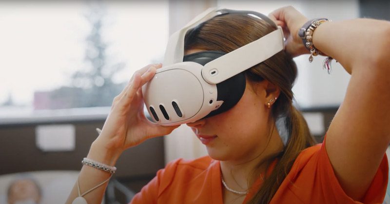 La réalité virtuelle au service de la formation en santé au centre de formation professionnelle de Lévis (CFPL) - Capture vidéo OIIAQ