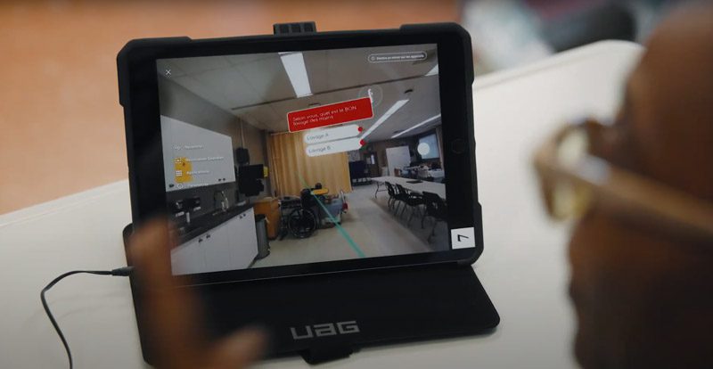 La réalité virtuelle au service de la formation en santé au centre de formation professionnelle de Lévis (CFPL) - Capture vidéo OIIAQ