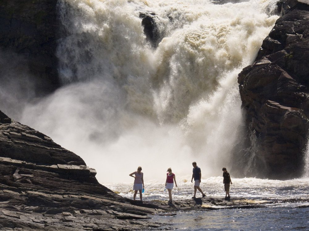 Expérience CFPGR - Parc des Chutes-de-la-Chaudière à Lévis Expérience CFPGR - Parc des Chutes-de-la-Chaudière à Lévis