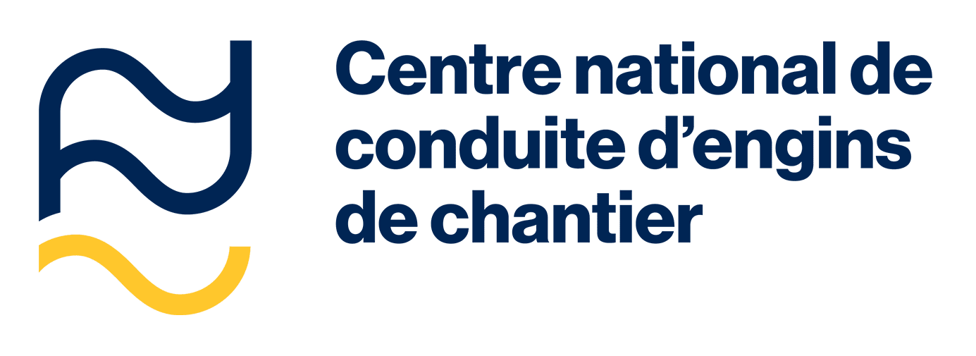 Logo couleur centre national de conduite d'engins de chantier (CNCEC) - taformation.ca/cncec