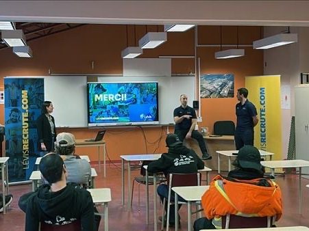 Une journée carrière réussie au centre national de conduite d’engins de chantier Une journée carrière réussie au centre national de conduite d’engins de chantier