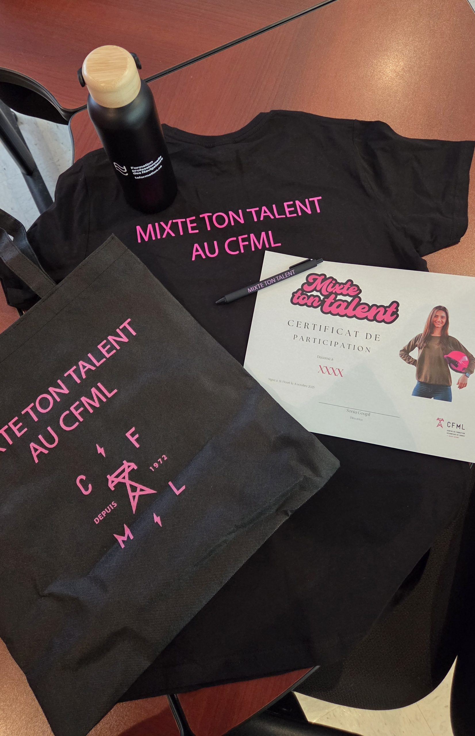 Mixte ton talent au centre de formation en montage de lignes (CFML) - Cadeaux