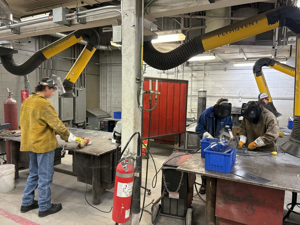 Une relâche sous le signe du soudage-assemblage au centre de formation professionnelle de Lévis Une relâche sous le signe du soudage-assemblage au centre de formation professionnelle de Lévis