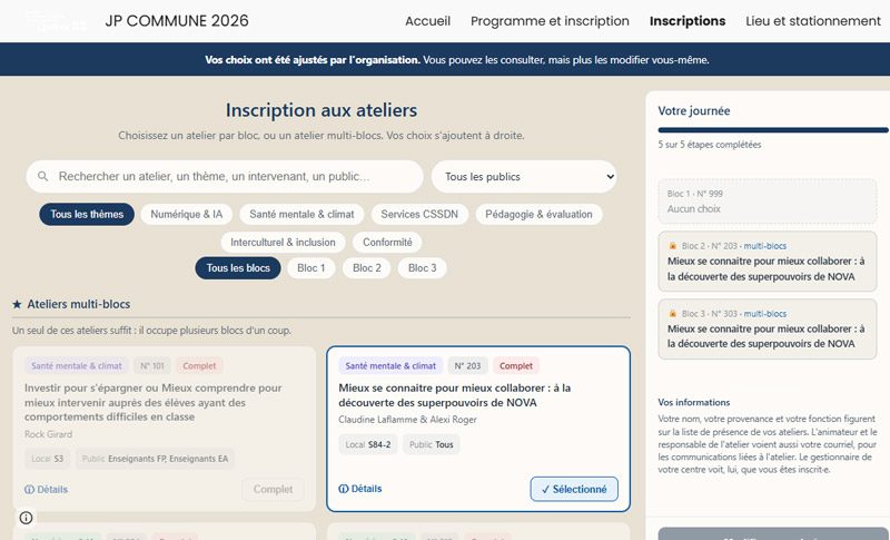 Journée pédagogique commune FPEAE 2026 - Site Internet - Formation professionnelle des Navigateurs Journée pédagogique commune FPEAE 2026 - Site Internet